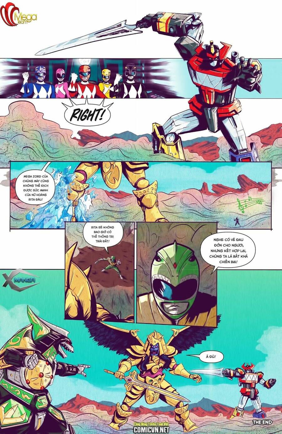 Mighty Morphin Power Rangers Chapter 0.5 - 8