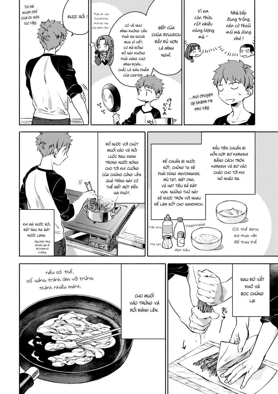 Thực Đơn Hôm Nay Cho Gia Đình Emiya Chapter 4 - 5