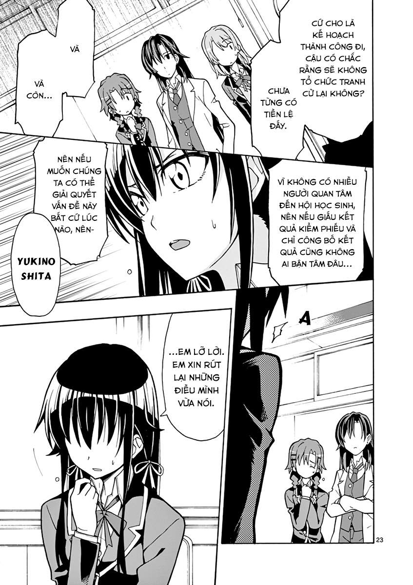 Yahari Ore No Seishun Rabukome Wa Machigatte Iru. @ Comic Chapter 54 - 22