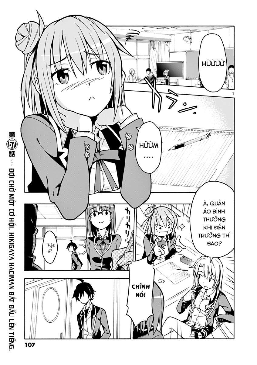 Yahari Ore No Seishun Rabukome Wa Machigatte Iru. @ Comic Chapter 57 - 1