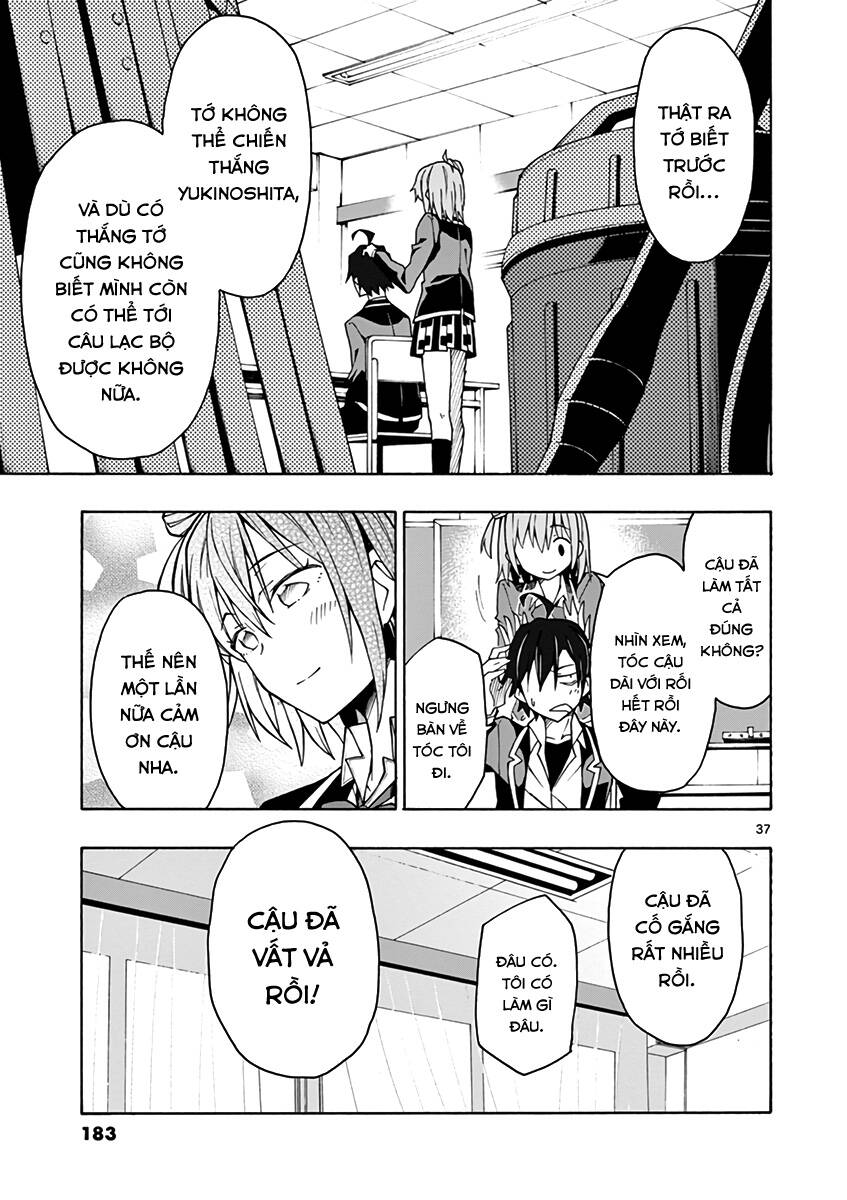 Yahari Ore No Seishun Rabukome Wa Machigatte Iru. @ Comic Chapter 58 - 37