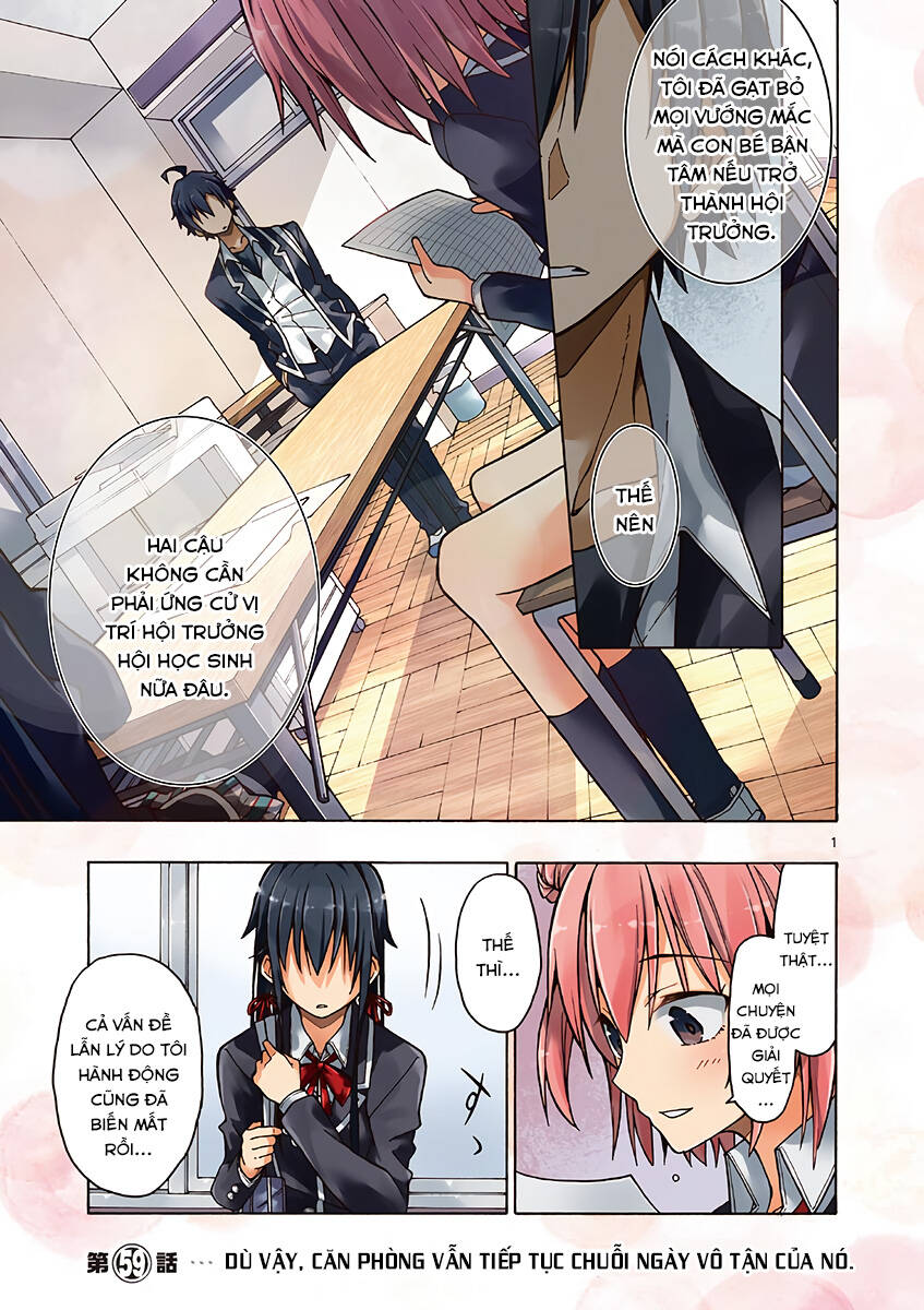 Yahari Ore No Seishun Rabukome Wa Machigatte Iru. @ Comic Chapter 59 - 1