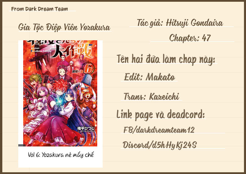 Gia Tộc Điệp Viên Yozakura Chapter 47 - 1