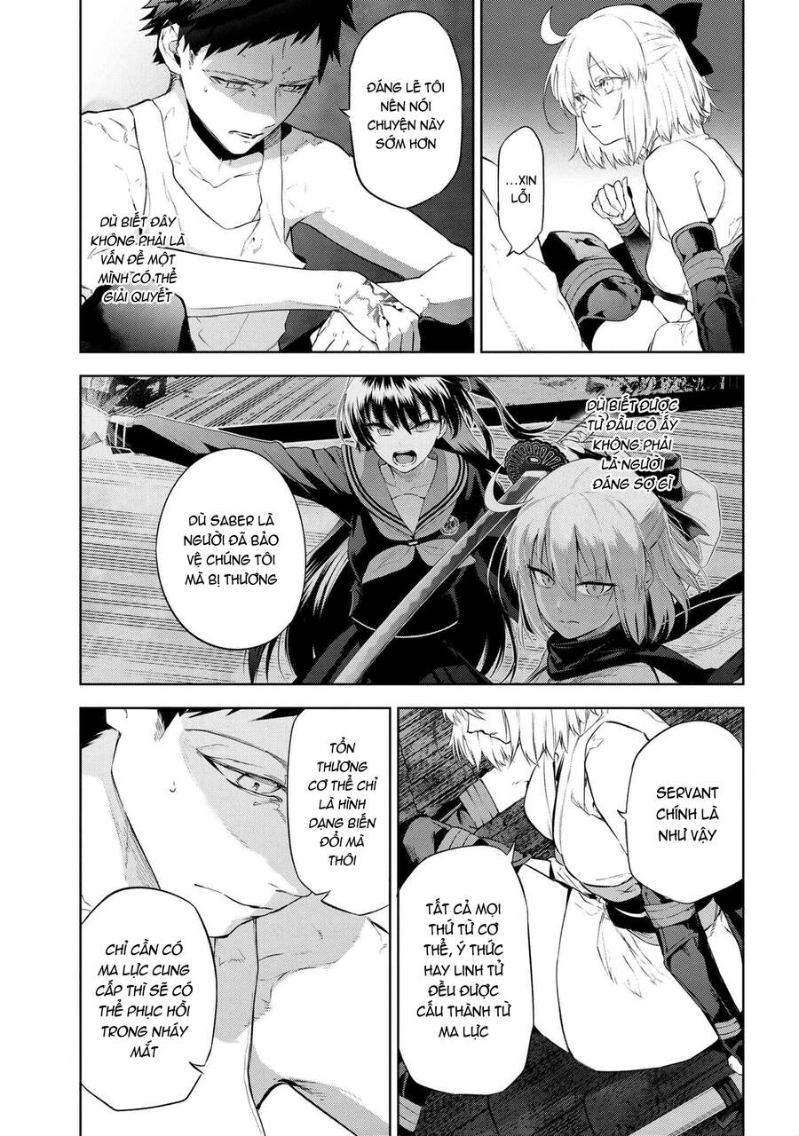 Fate/Type Redline - Truyền Kỳ Về Chén Thánh Đế Đô Chapter 13.1 - 13