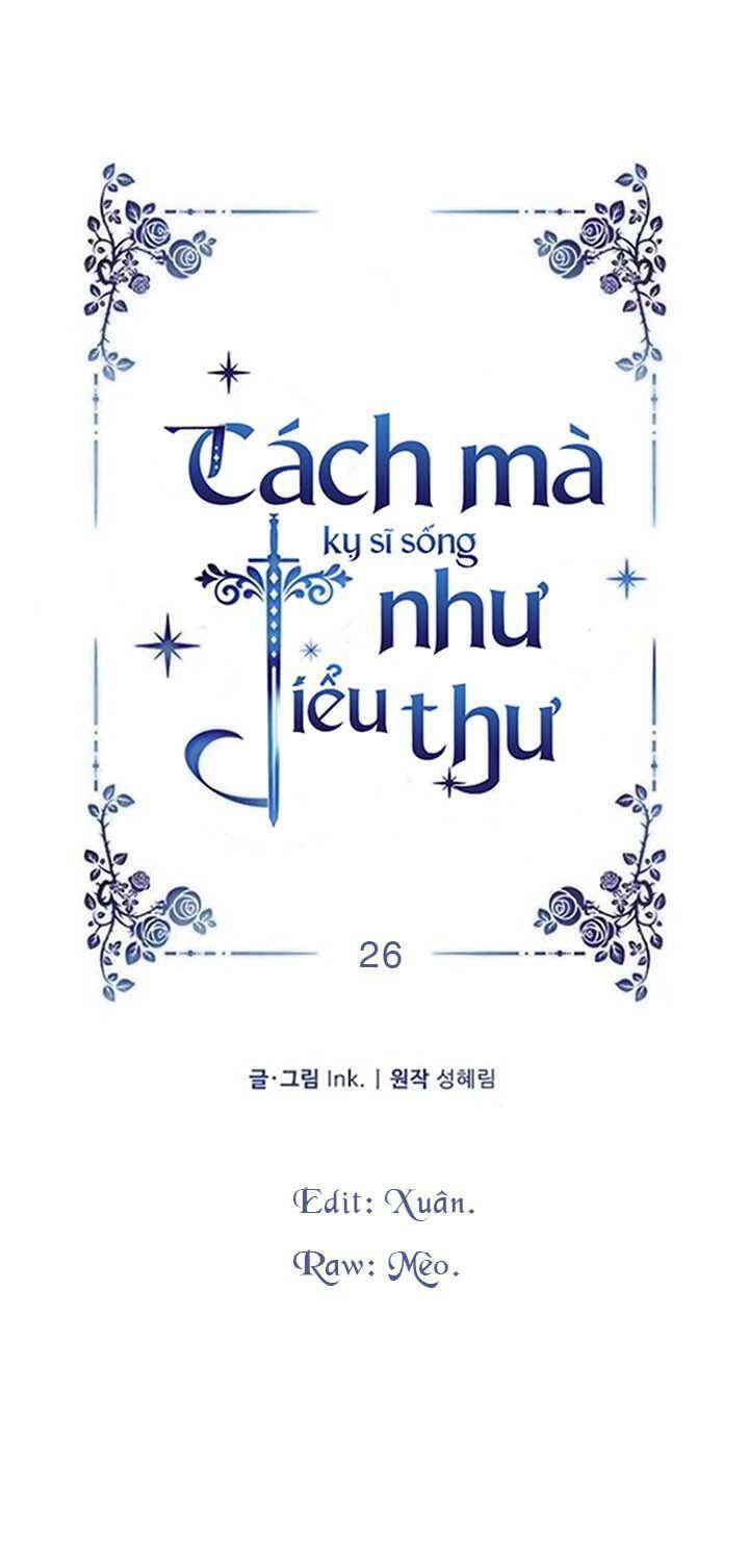 Cách Mà Kỵ Sĩ Sống Như Tiểu Thư Chapter 26 - 3