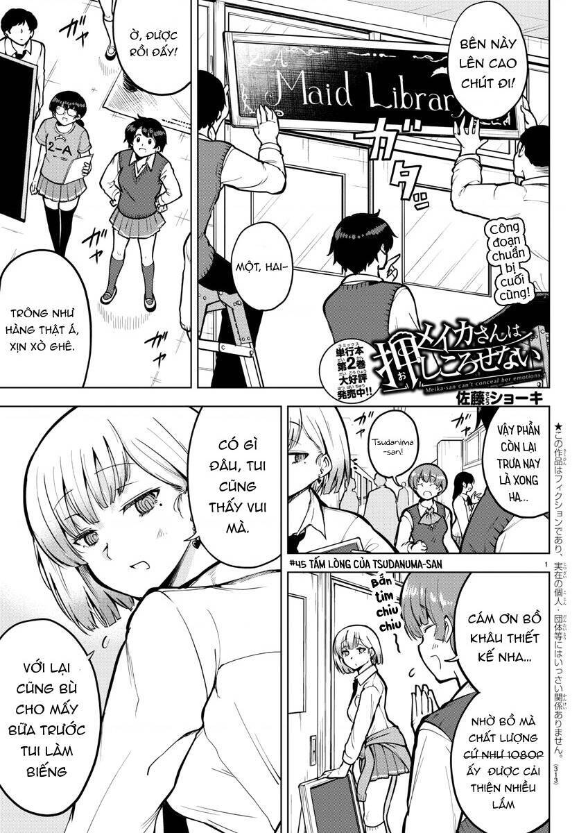 Meika-San Can't Conceal Her Emotions Chapter 45 - 1