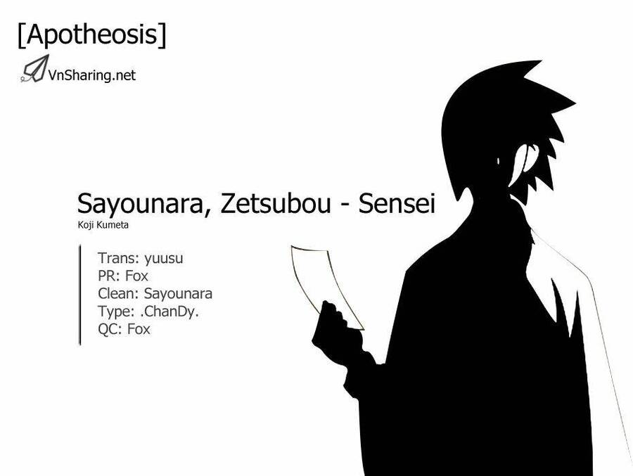 Sayonara Zetsubou Sensei Chapter 25 - 1