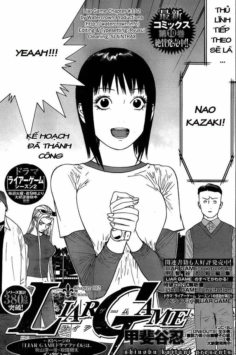 Liar Game Chapter 112 - 1