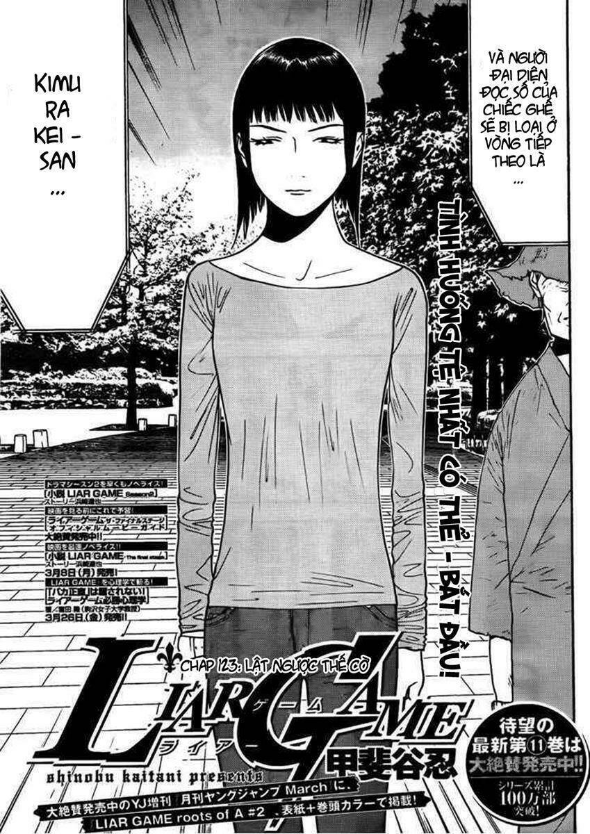 Liar Game Chapter 123 - 1