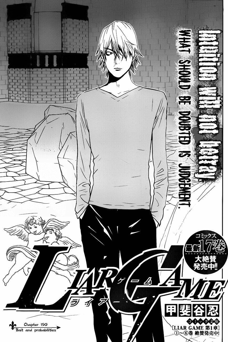 Liar Game Chapter 190 - 1