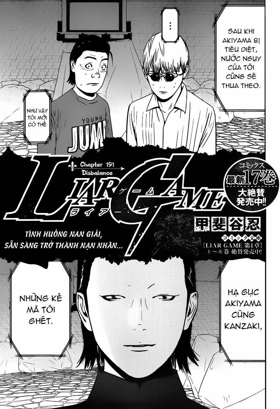 Liar Game Chapter 191 - 1