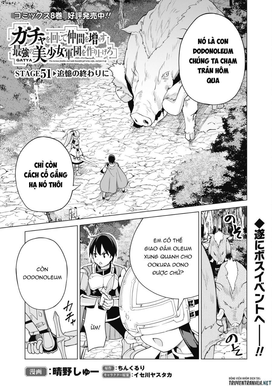 Gacha Wo Mawashite Nakama Wo Fuyasu Saikyou No Bishoujo Gundan Wo Tsukuriagero Chapter 51 - 3