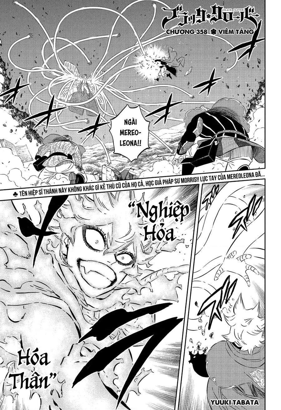 Black Clover - Thế Giới Phép Thuật Chapter 358 - 2