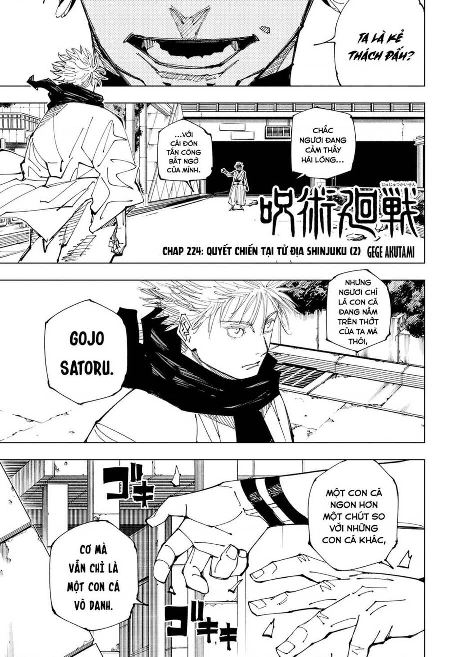 Jujutsu Kaisen - Chú Thuật Hồi Chiến Chapter 224 - 2