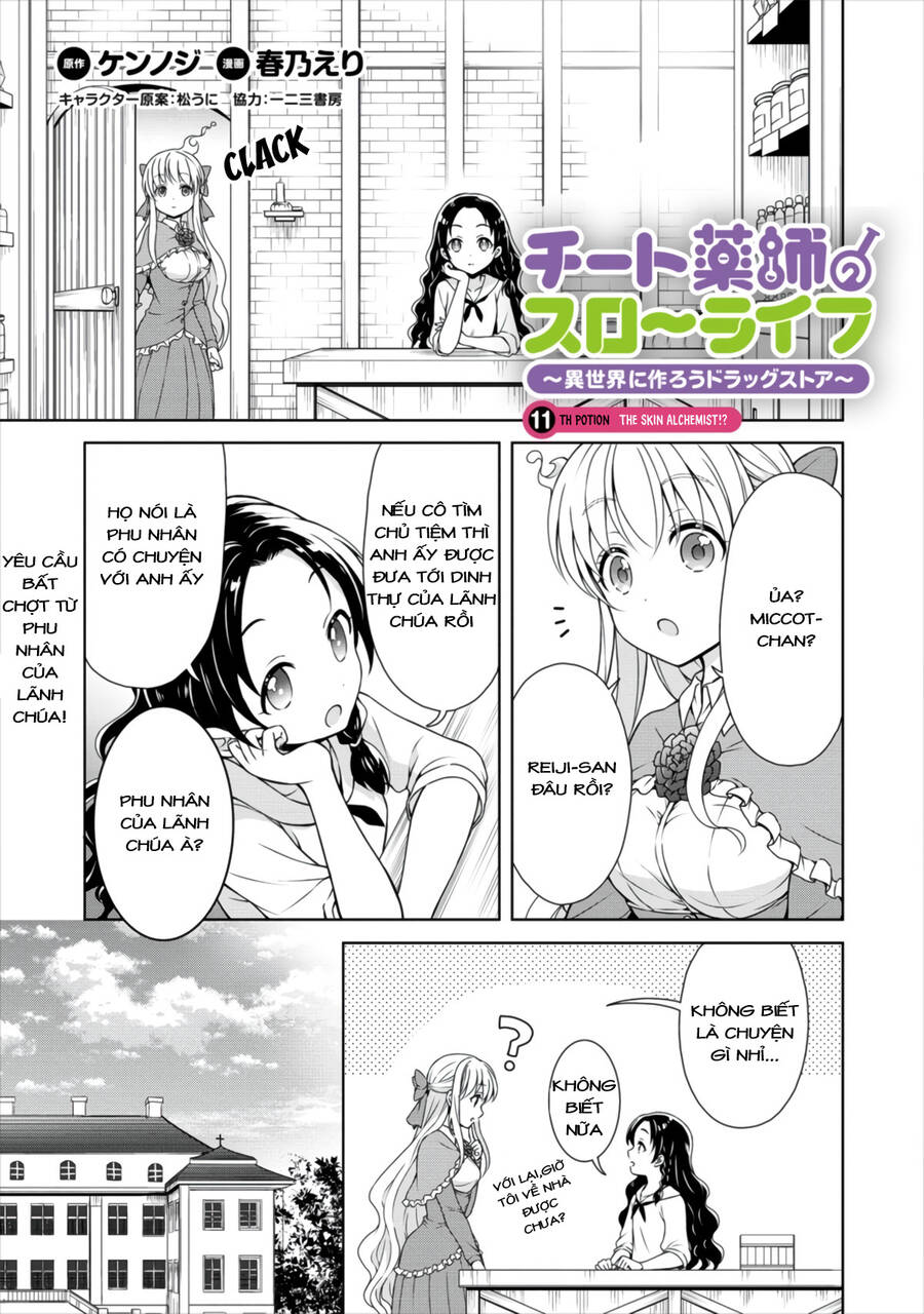 Cheat Kusushi No Slow Life: Isekai Ni Tsukurou Drugstore Chapter 11 - 1