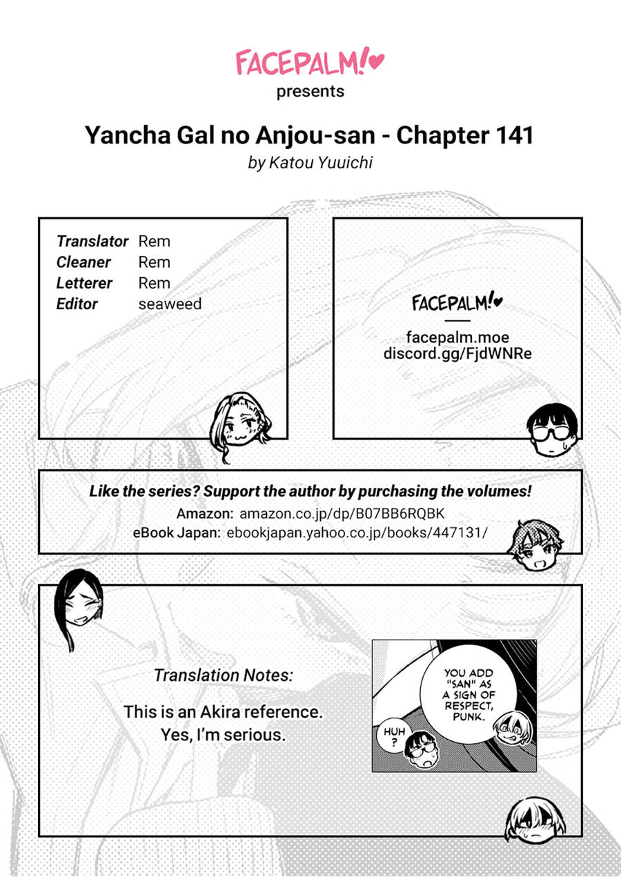 Yancha Gal No Anjou-San Chapter 141 - 14