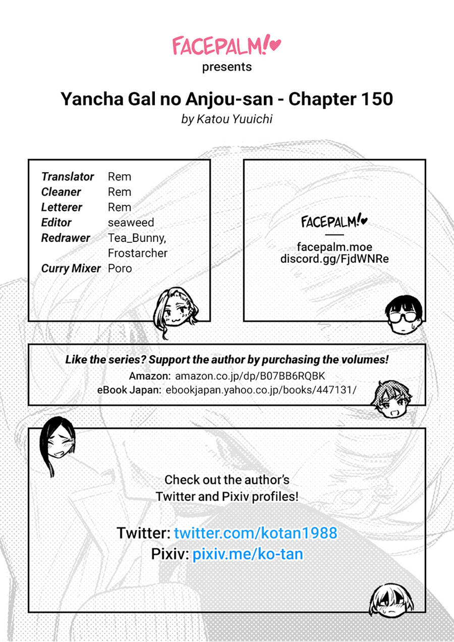 Yancha Gal No Anjou-San Chapter 150 - 22