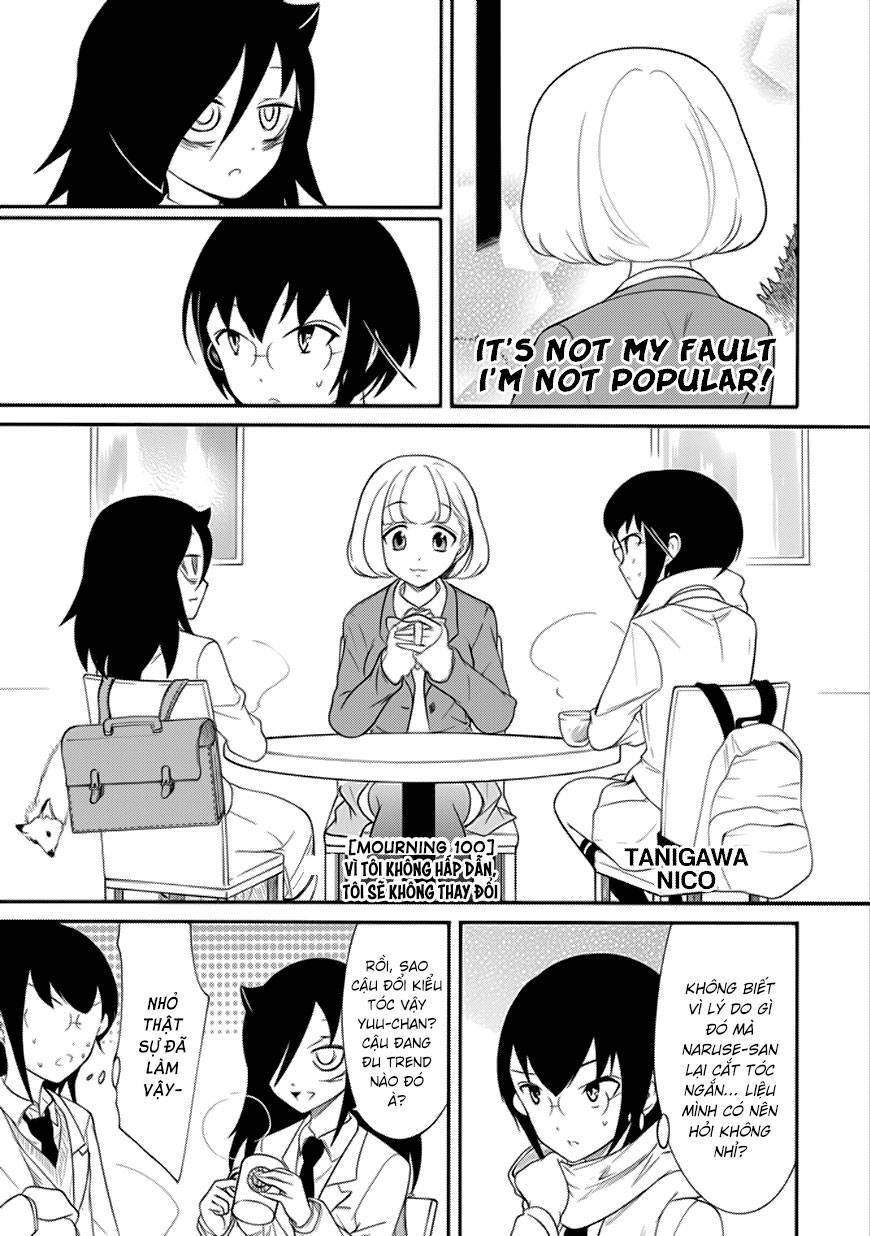 It’s Not My Fault That I’m Not Popular! Chapter 100 - 1