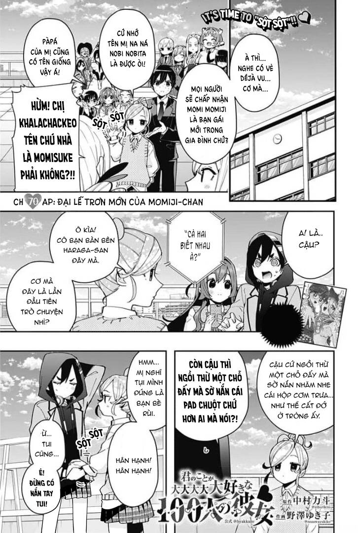 Kimi No Koto Ga Dai Dai Dai Dai Daisuki Na 100-Ri No Kanojo Chapter 70 - 2